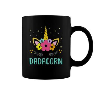 Dadacorn Dadicorn Daddycorn Unicorn Dad Kids Father's Day Coffee Mug | Mazezy