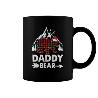 Daddy Bear Red Buffalo Plaid Daddy Bear Pajama Coffee Mug | Mazezy