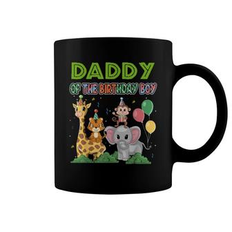 Daddy Of The Birthday Boy Theme Zoo Safari Jungle Animal Coffee Mug | Mazezy