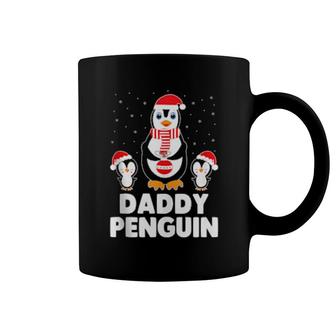 Daddy Penguin Winter Animals Christmas Father Coffee Mug | Mazezy