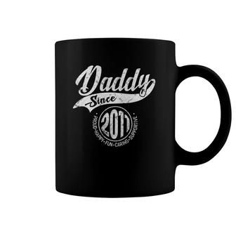 Daddy Since 2011 Father's Day Gift Dad Men Coffee Mug | Mazezy