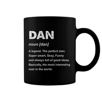 Dan Name Gift Coffee Mug | Mazezy