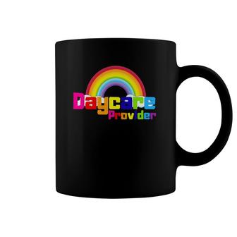 Daycare Provider Rainbow Child Care Teacher Coffee Mug | Mazezy