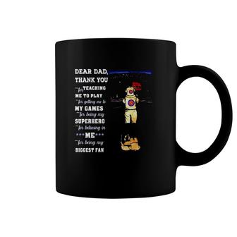 Dear Dad Thank You For Teaching Me To Play Coffee Mug | Mazezy