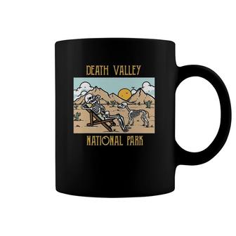 Death Valley National Park Mojave Desert California Skeleton Coffee Mug | Mazezy