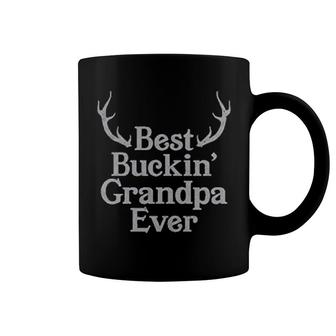 Deer Best Bucking Grandpa Ever Coffee Mug | Mazezy