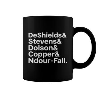 Deshields& Stevens& Dolson& Copper& Ndour-Fall Coffee Mug | Mazezy