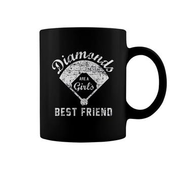 Diamonds Are A Girls Best Friend Coffee Mug | Mazezy