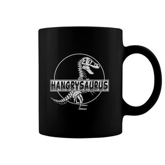 Dinosaur Hangry Saurus World Funny Kids Coffee Mug | Mazezy