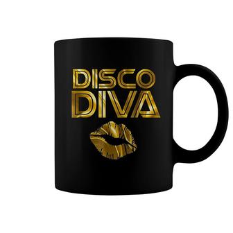 Disco Diva 60s 70s 80s Costume Party Coffee Mug | Mazezy DE