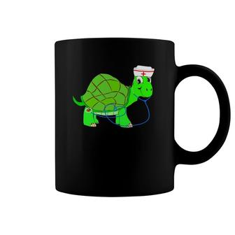 Doctor Sea Turtle Cute Nurse Tortoise Hospital Rn Nursing Coffee Mug | Mazezy