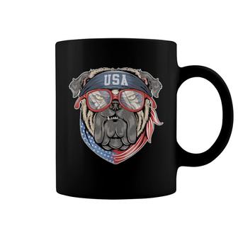 Dog American Bulldog Usa Coll Design 356 Paws Coffee Mug | Mazezy