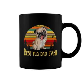 Dog Best Dad Pug Ever Funny Relaxed Fit 126 Paws Coffee Mug | Mazezy