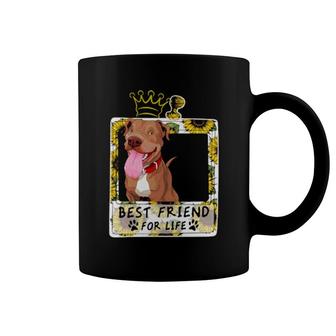 Dog Best Friend For Life For Pitbull Lovers 15 Paws Coffee Mug | Mazezy CA