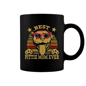 Dog Best Pittie Mom Ever Pitbull Dog Mom Mothers Day Dog Lovers 474 Paws Coffee Mug | Mazezy