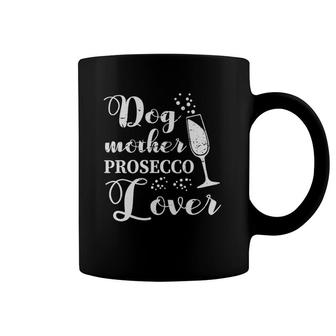 Dog Mother Prosecco Lover Vintage Womens Gift Coffee Mug | Mazezy