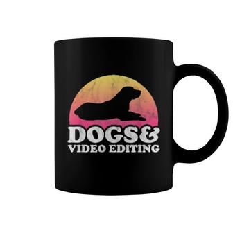 Dogs And Video Editing's Or's Dog And Video Editor Coffee Mug | Mazezy