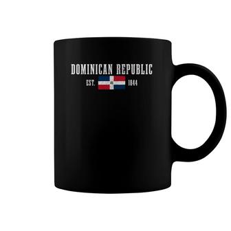 Dominican Republic Est 1844 Dominican Flag Pride Coffee Mug | Mazezy