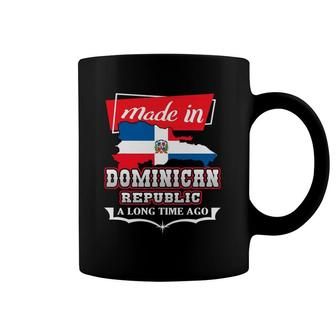 Dominican Republic Long Ago - Country Flag - Dr Native Coffee Mug | Mazezy