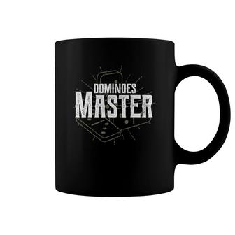 Dominoes Game Graphic Dominoes Master Funny Saying Coffee Mug | Mazezy