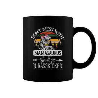 Don't Mess With Mamasaurusrex Mom For Mothers Day Coffee Mug | Mazezy