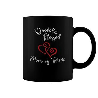 Double Blessed Mom Of Twins Perfect Mother's Day Coffee Mug | Mazezy