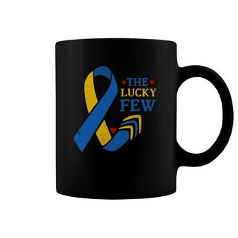Down Syndrome Awareness Ribbon Arrows The Lucky Few Coffee Mug | Mazezy UK