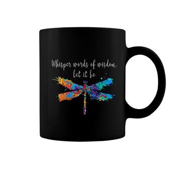 Dragonfly Faith Dragonflies Lovers Coffee Mug | Mazezy