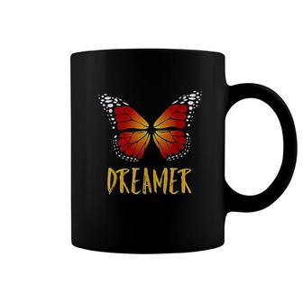 Dreamer Monarch Butterfly Dreamer Coffee Mug | Mazezy