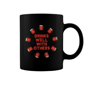 Drinks Well With Others Coffeeholic Able Coffee Mug | Mazezy