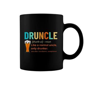 Druncle Definition Uncle Coffee Mug | Mazezy