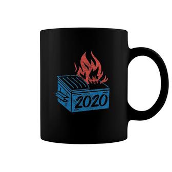 Dumpster Fire 2020 Funny Meme Coffee Mug | Mazezy