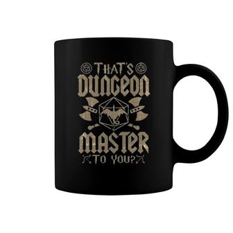 Dungeon Tabletop Rpg Gamer Fantasy Gamer Coffee Mug | Mazezy