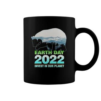 Earth Day 2022 Invest In Our Planet Earth Coffee Mug | Mazezy