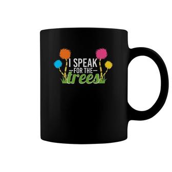 Earth Day Nature Lover Design Speak For The Trees Coffee Mug | Mazezy