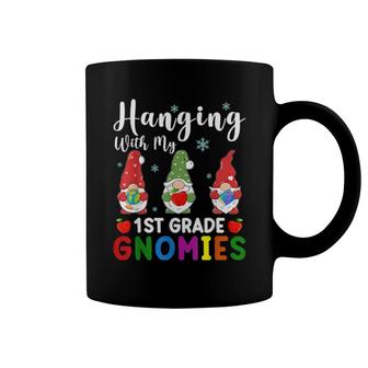 Ebl3 Hanging With My 1St Grade Gnomies Christmas Teacher Coffee Mug | Mazezy
