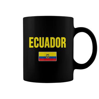 Ecuador Ecuadorian Flag Coffee Mug | Mazezy