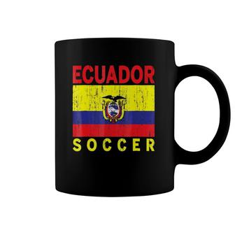 Ecuador Soccer, Ecuadorian Flag, Futbol Coffee Mug | Mazezy