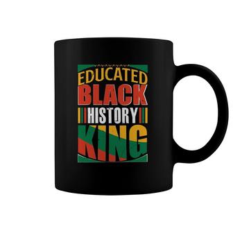 Educated Black History King Black History Month Coffee Mug | Mazezy
