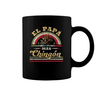 El Papa Mas Chingon Funny Mexican Flag Cool Dad Gift Regalo Coffee Mug | Mazezy
