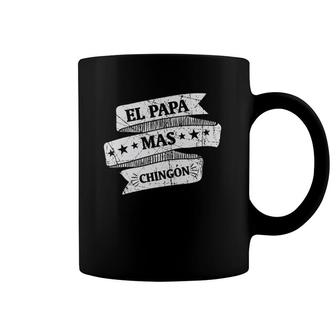 El Papa Mas Chingon Funny Spanish Father's Day Gift Coffee Mug | Mazezy