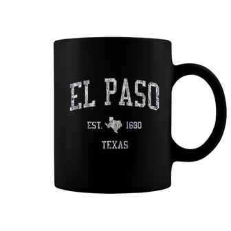El Paso Texas Tx Vintage Sports Design Retro Coffee Mug - Thegiftio UK