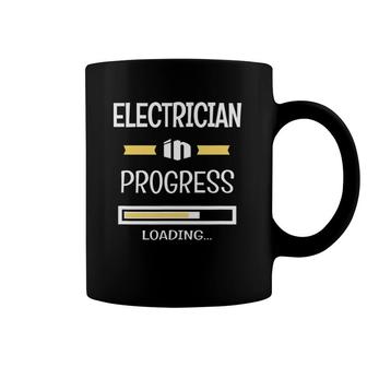 Electrician In Progress Funny Job Profession Coffee Mug | Mazezy