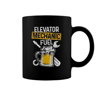 Elevator Mechanic Maintenance Beer Technician Coffee Mug | Mazezy