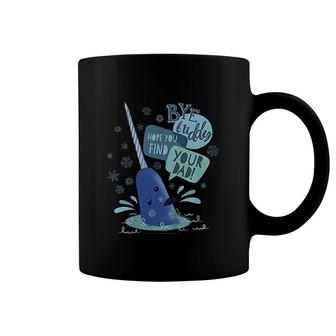 Elf Narwhal I Hope You Find Your Dad Coffee Mug | Mazezy