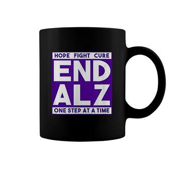 End Alz Alzheimers Hope Fight Cure Coffee Mug | Mazezy