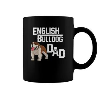 English Bulldog Dad Gift Fathers Day Coffee Mug | Mazezy