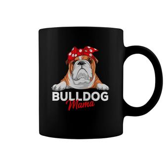 English Bulldog Mama Bully Dog Mom Funny Womens Gift Coffee Mug | Mazezy