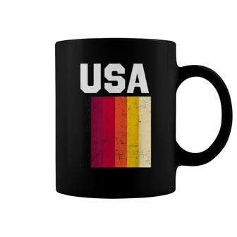 Enjoy Cool Vintage United States Of America Usa Coffee Mug | Mazezy