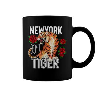 Enjoy Cool Wild New York City Tiger Novelty Designs Coffee Mug | Mazezy